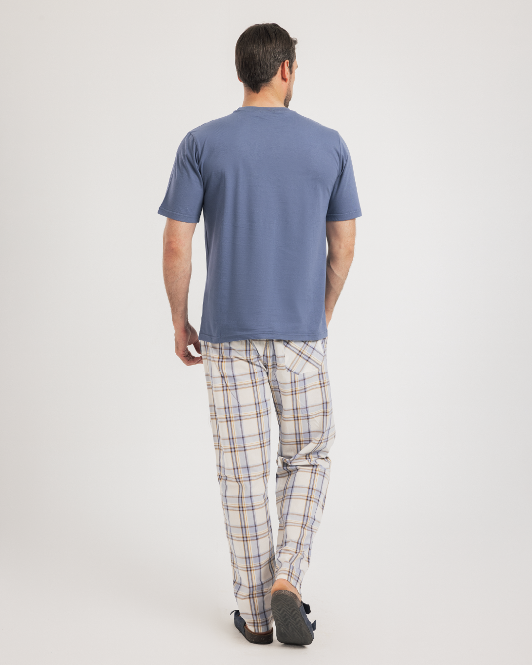 Sun and Palm Tree بيجاما رجالي نص كم