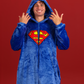 Men's Superman-print onesie