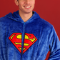 Men's Superman-print onesie