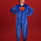 Men's Superman-print onesie