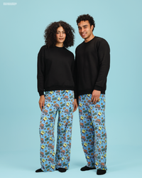 Velour SpongeBob pajama pants
