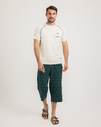 بيجاما بنتاكور قطن اشجار صغيره و توب نص كم