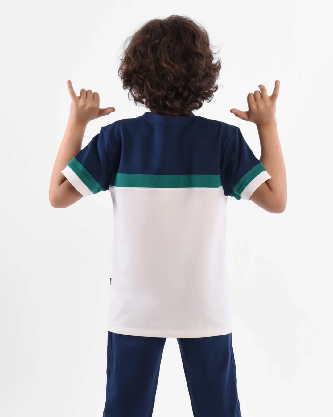 Tennis Club boys' pajamas, printed T-shirt and pants