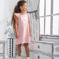 Love hearts girls nightgown
