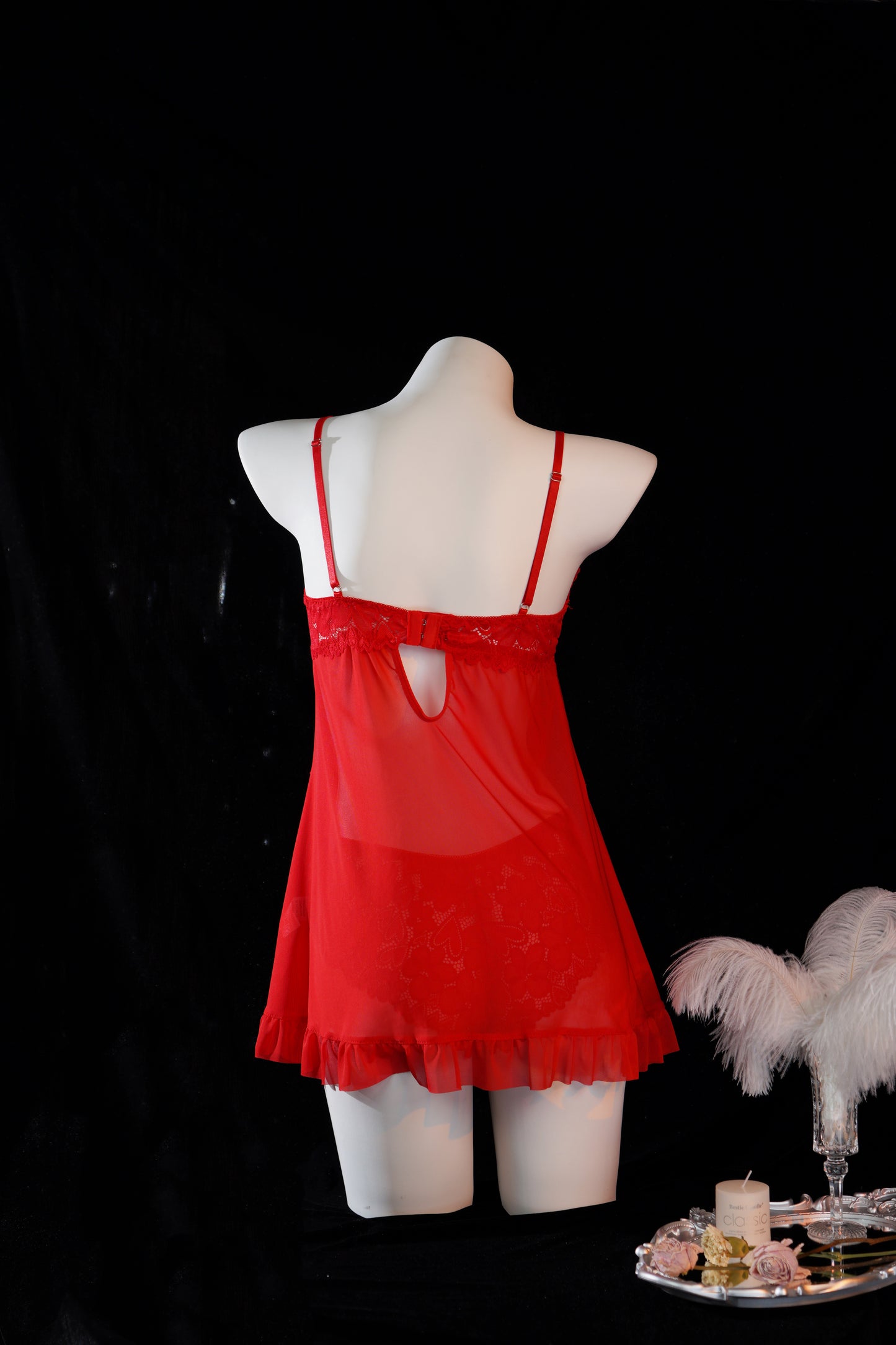 BD طقم لانجيري حمالة مفتوح من الامام