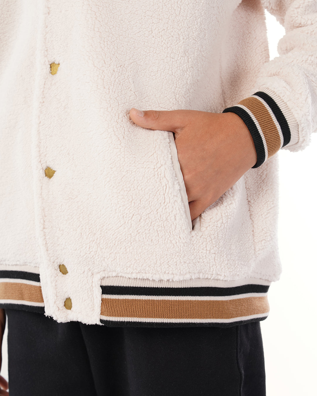 طقم بنطلون و جاكيت بيسبول بكباسين