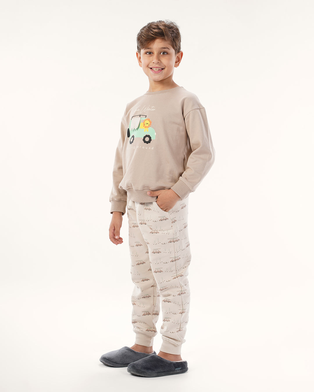 بيجاما كم طويل رحلة الأدغال