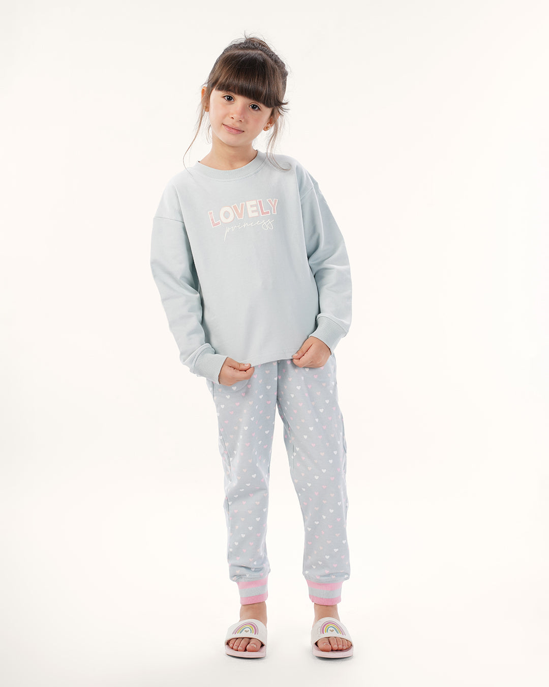 بيجاما كم طويل الأميرة اللطفية