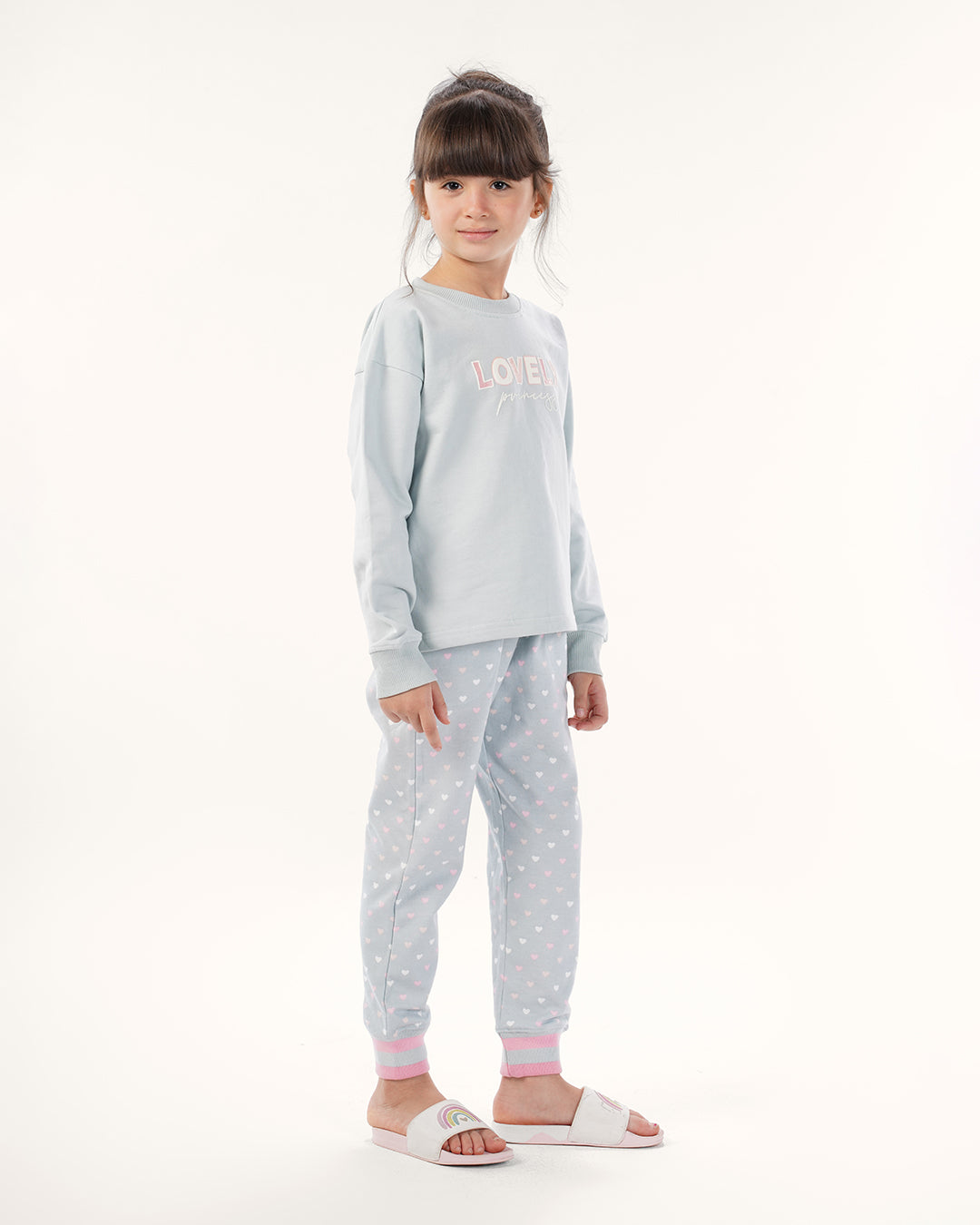 بيجاما كم طويل الأميرة اللطفية