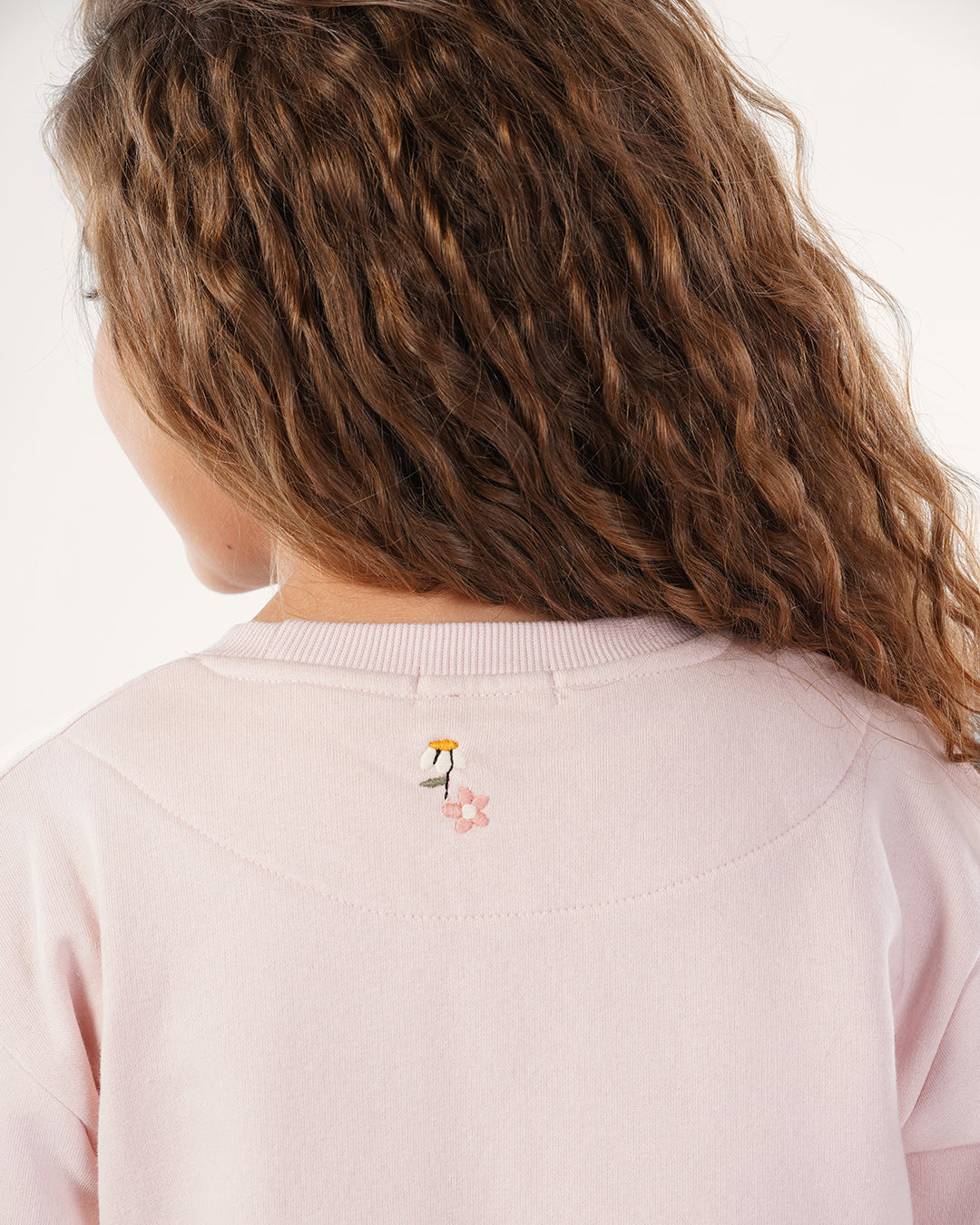 بيجاما كم طويل أزهار الشتاء