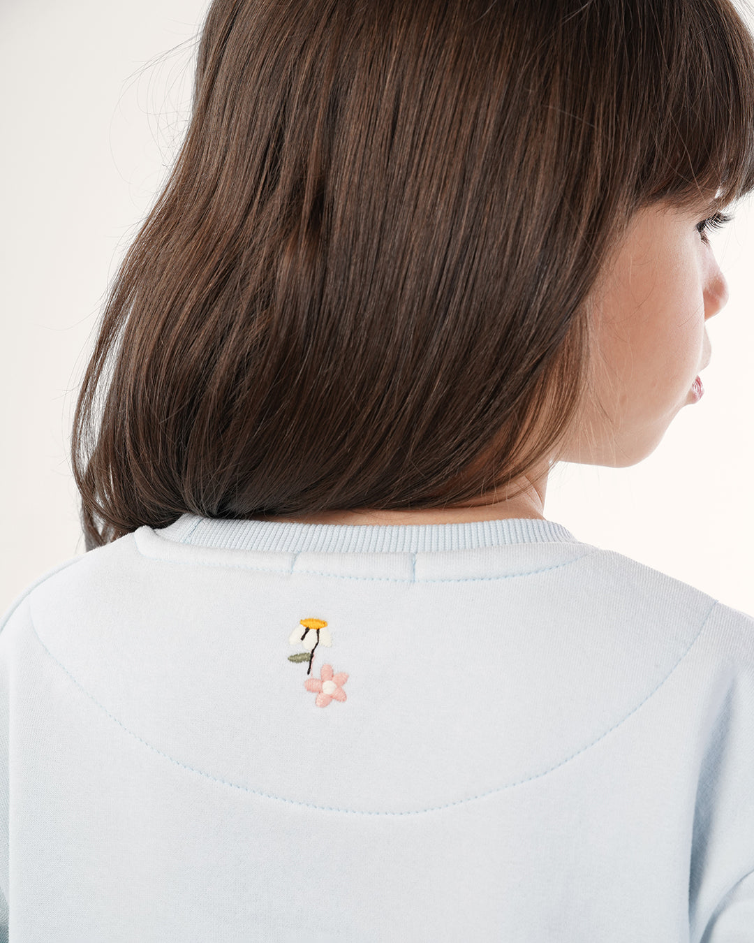 بيجاما كم طويل أزهار الشتاء