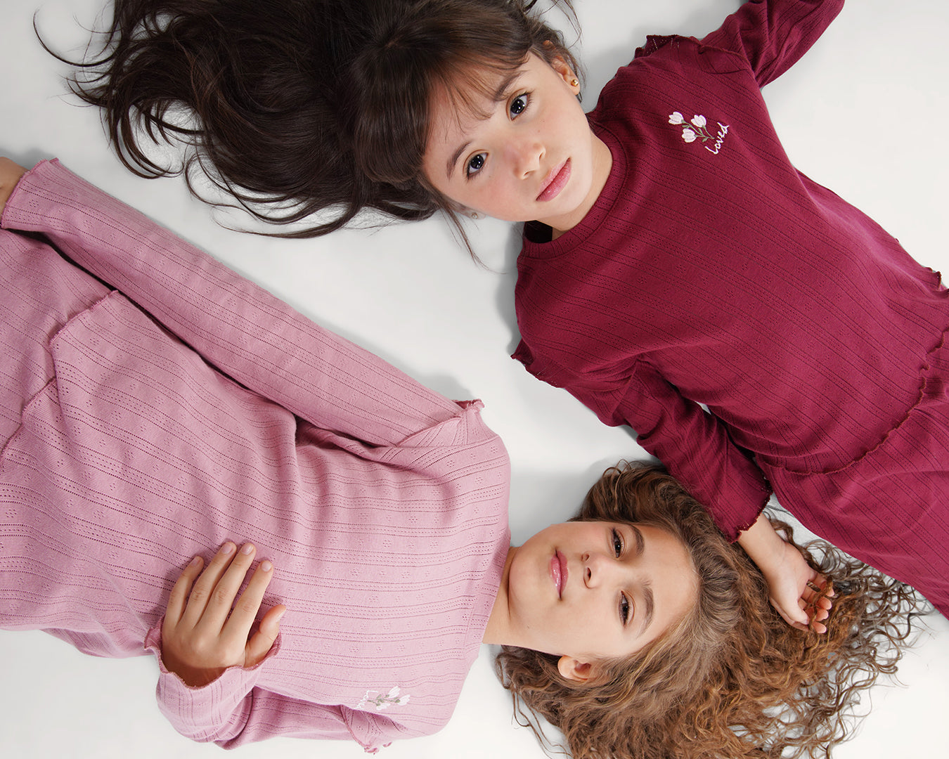 بيجامه بنطلون بونتيل بكرنشه على الكتف