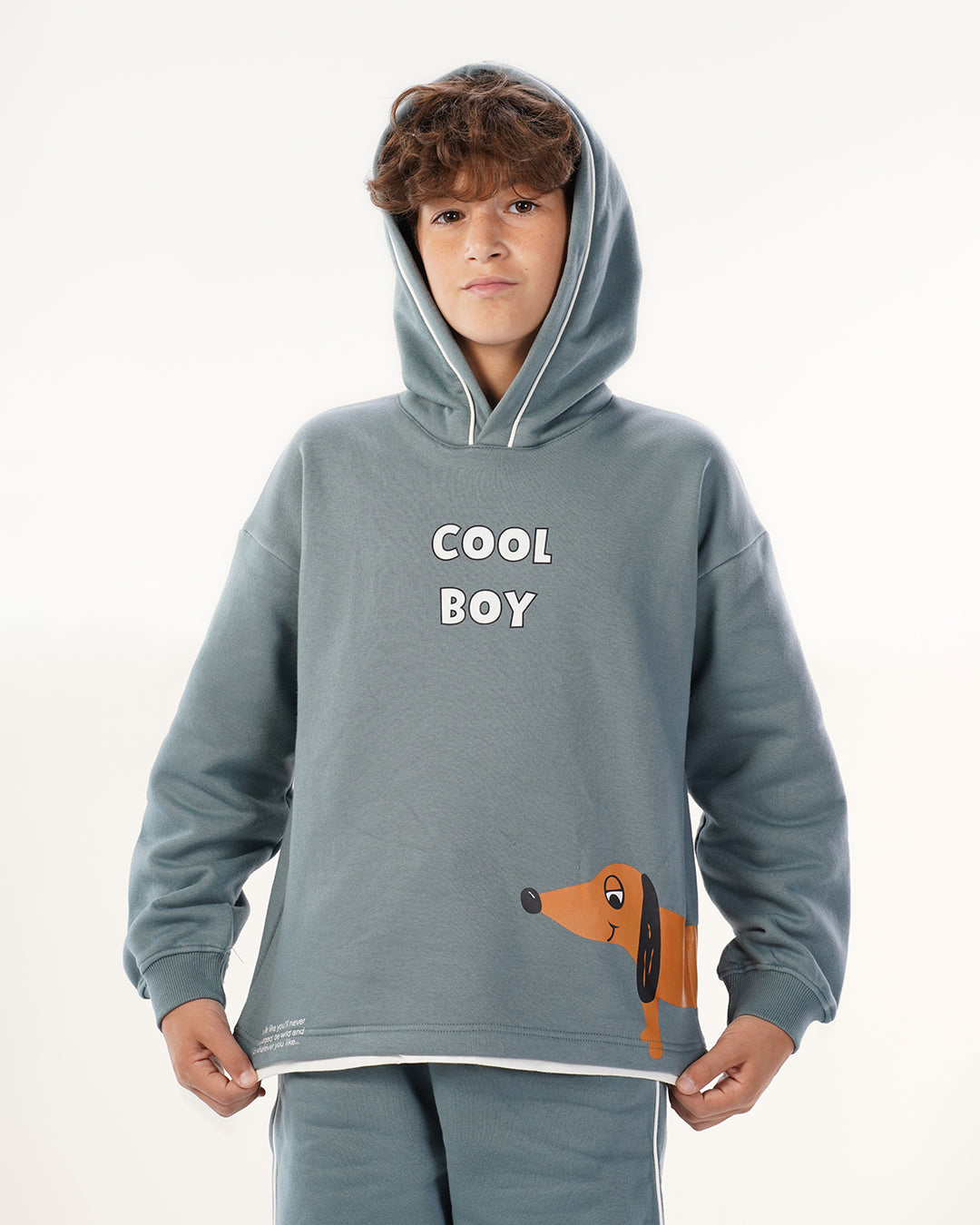 Sports Set Drop Shoulder Boy's Awesome