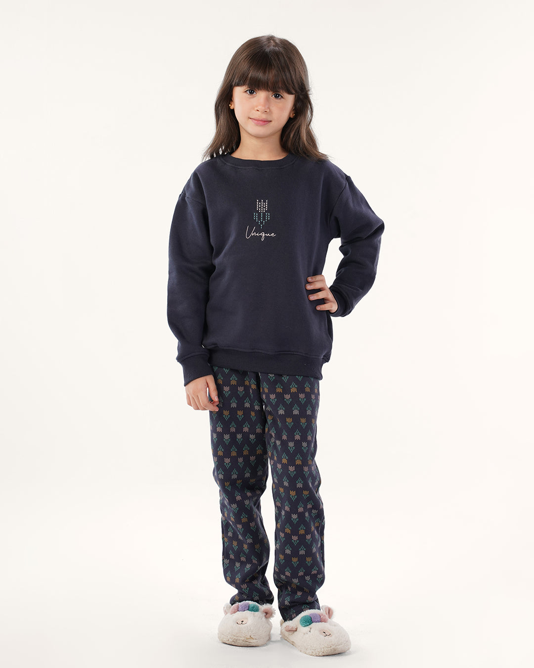 بيجاما زهور دافئة