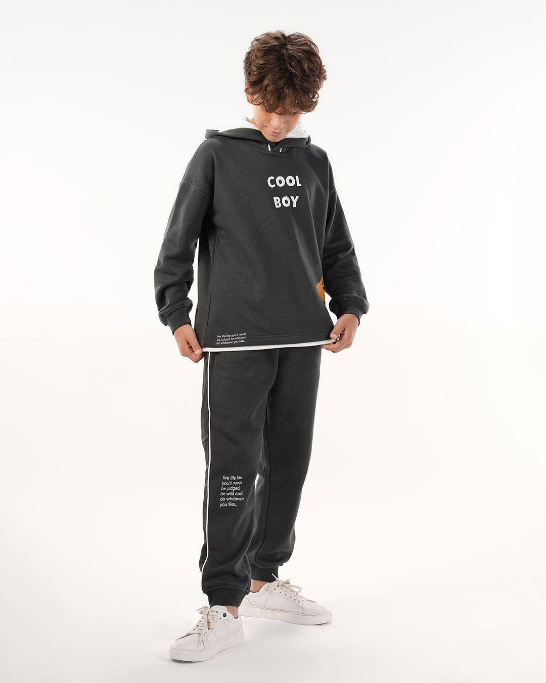 Sports Set Drop Shoulder Boy's Awesome