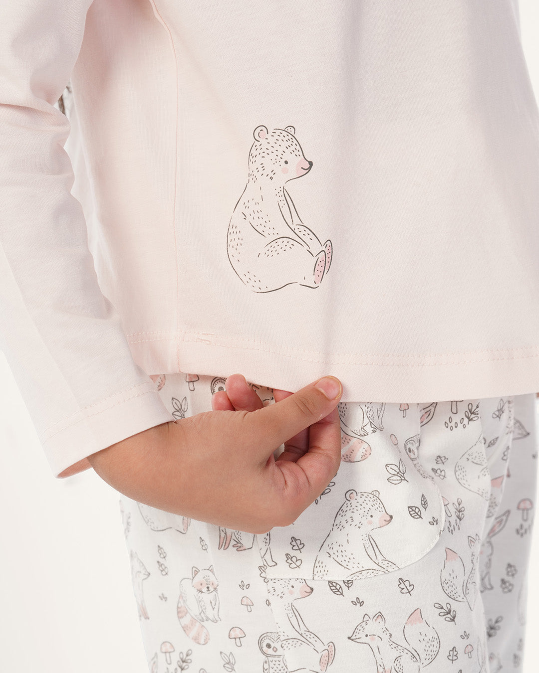 بيجاما بنطلون قطن بزراير