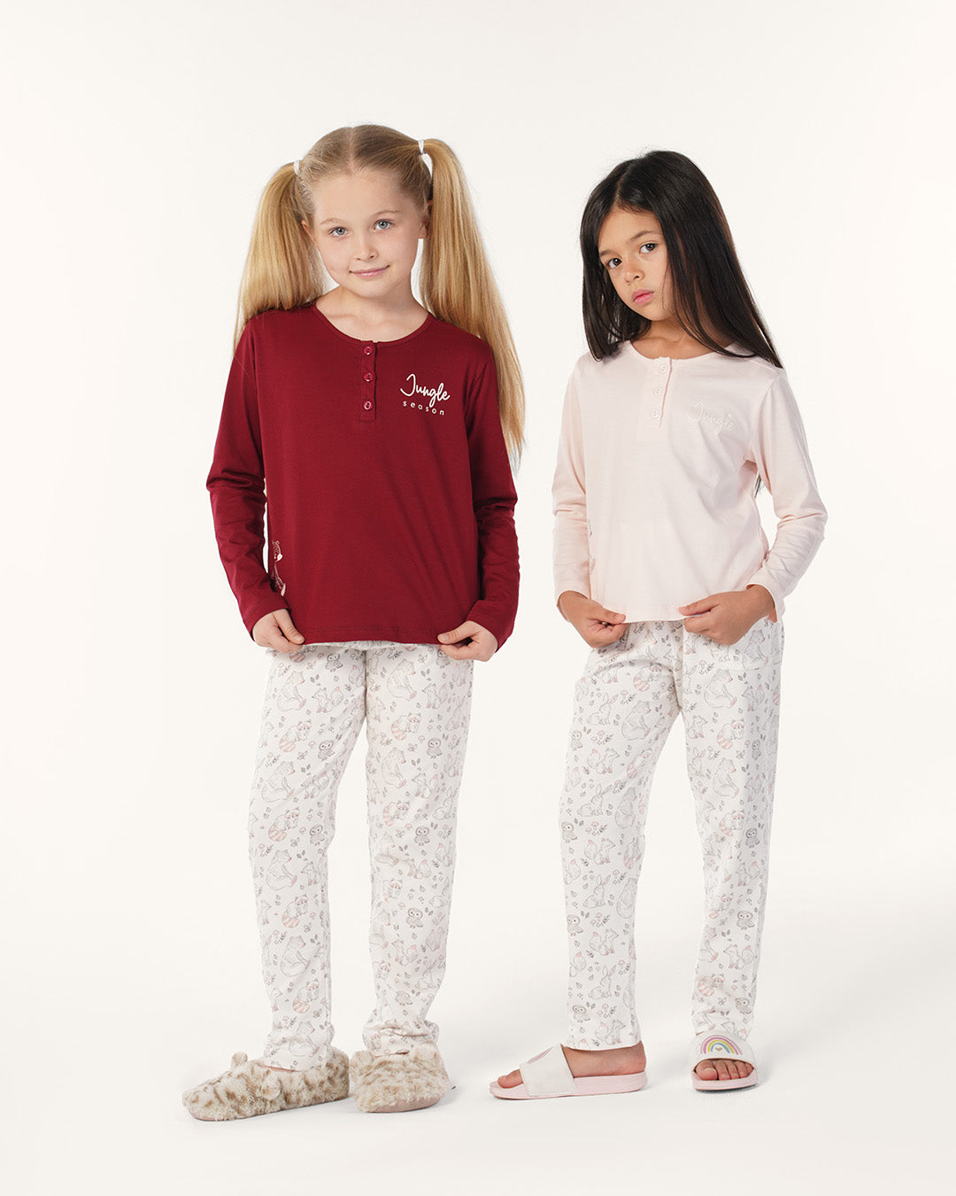 بيجاما بنطلون قطن بزراير