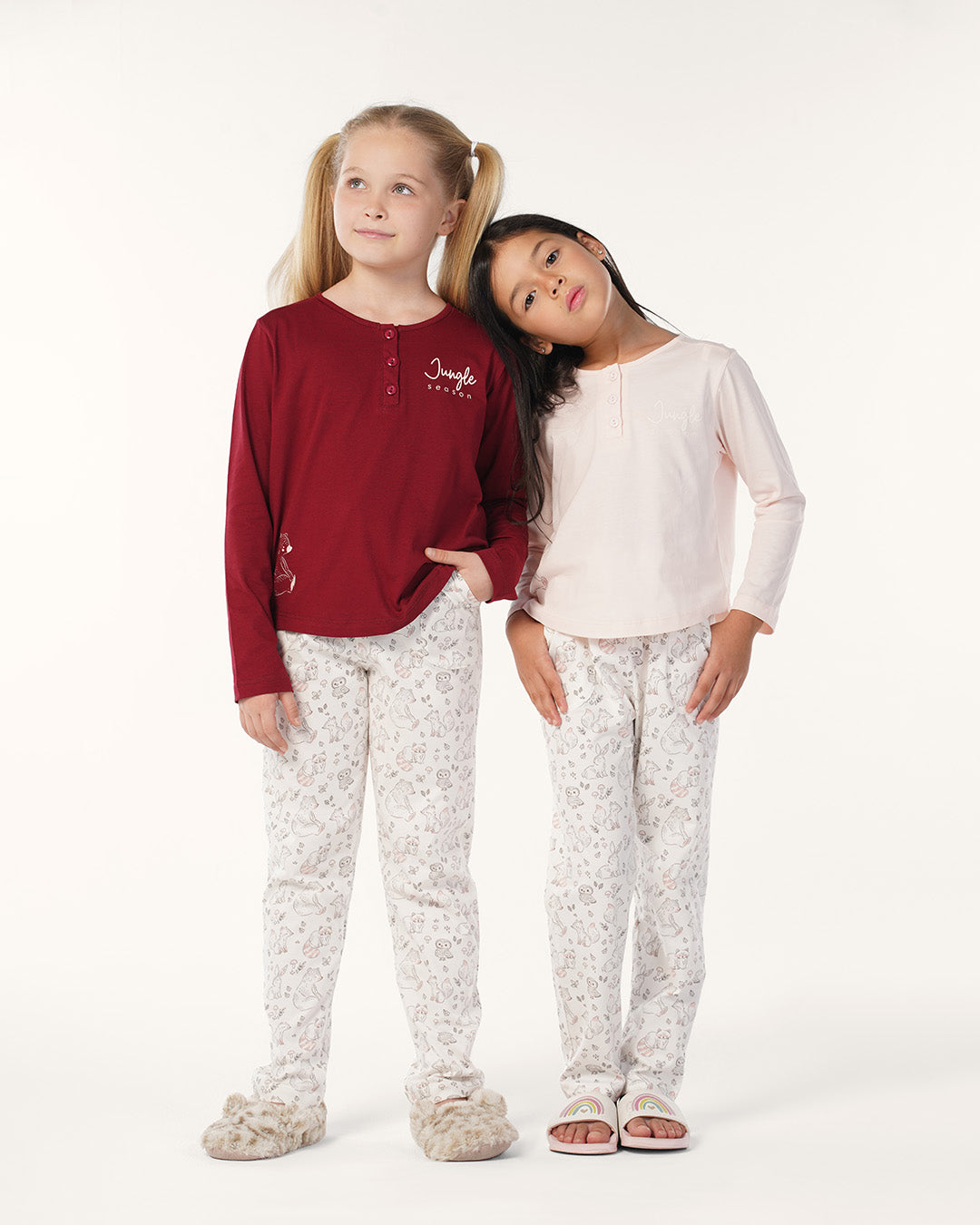 بيجاما بنطلون قطن بزراير