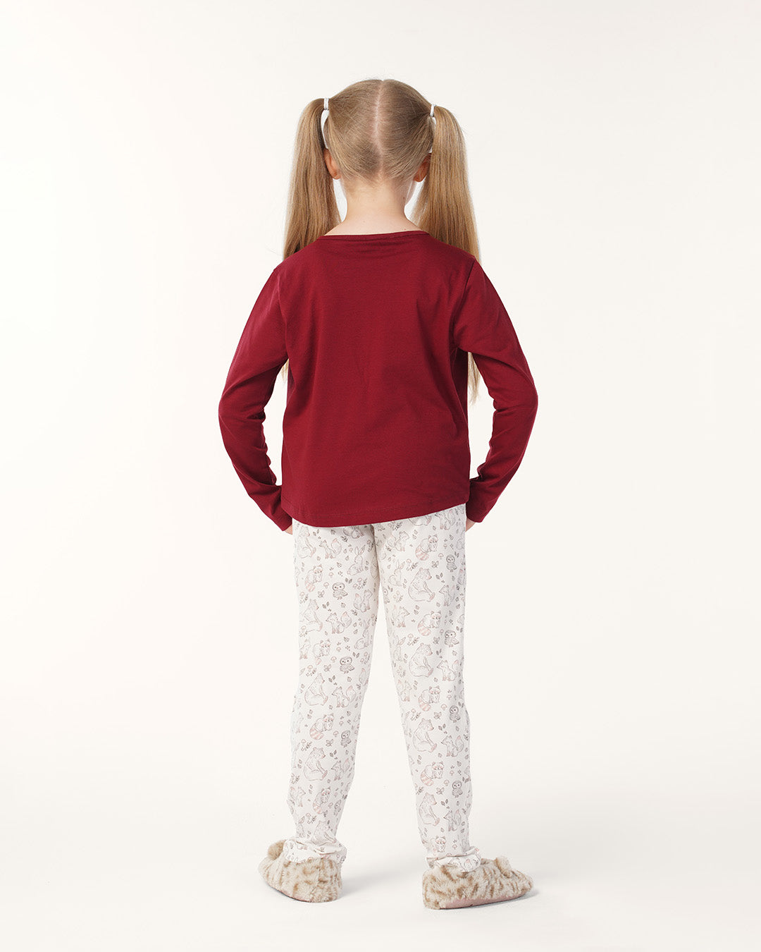 بيجاما بنطلون قطن بزراير