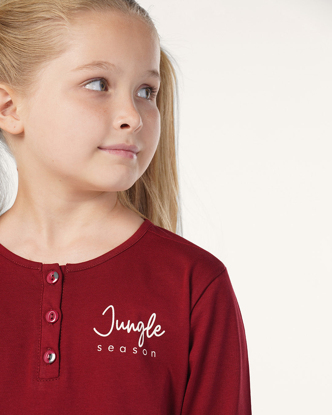 بيجاما بنطلون قطن بزراير