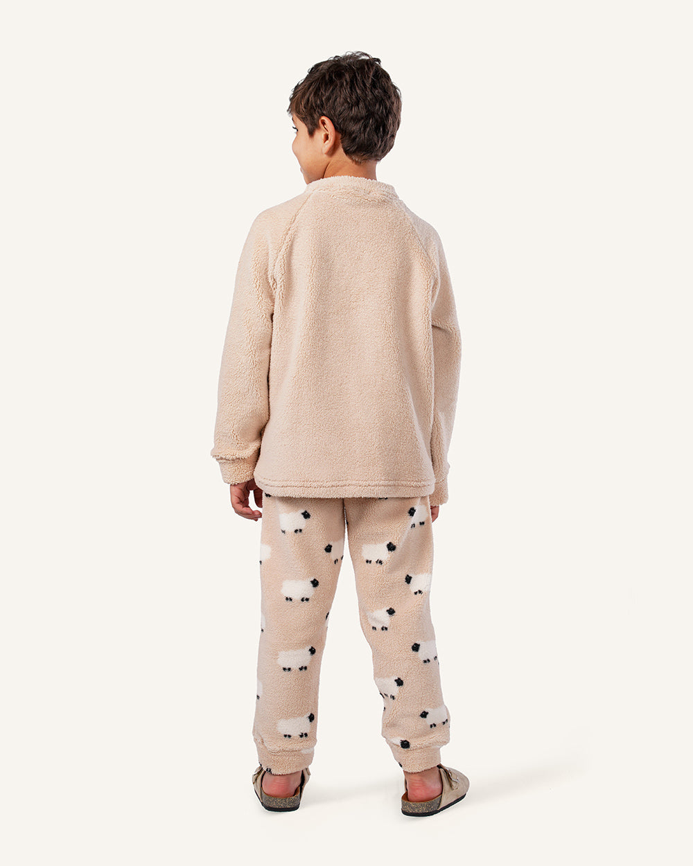 بيجاما كُم طويل الخروف السعيد