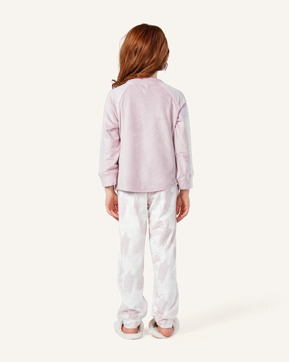 بيجاما كًم طويل و بنطلون  الوان متداخله