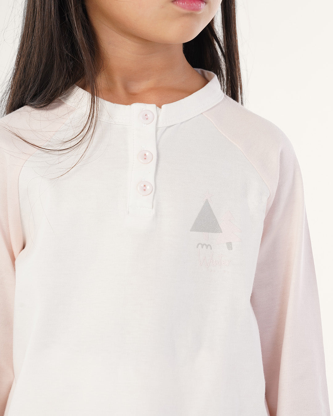 بيجاما بنطلون قطن و توب كم طويل الشتاء قريب