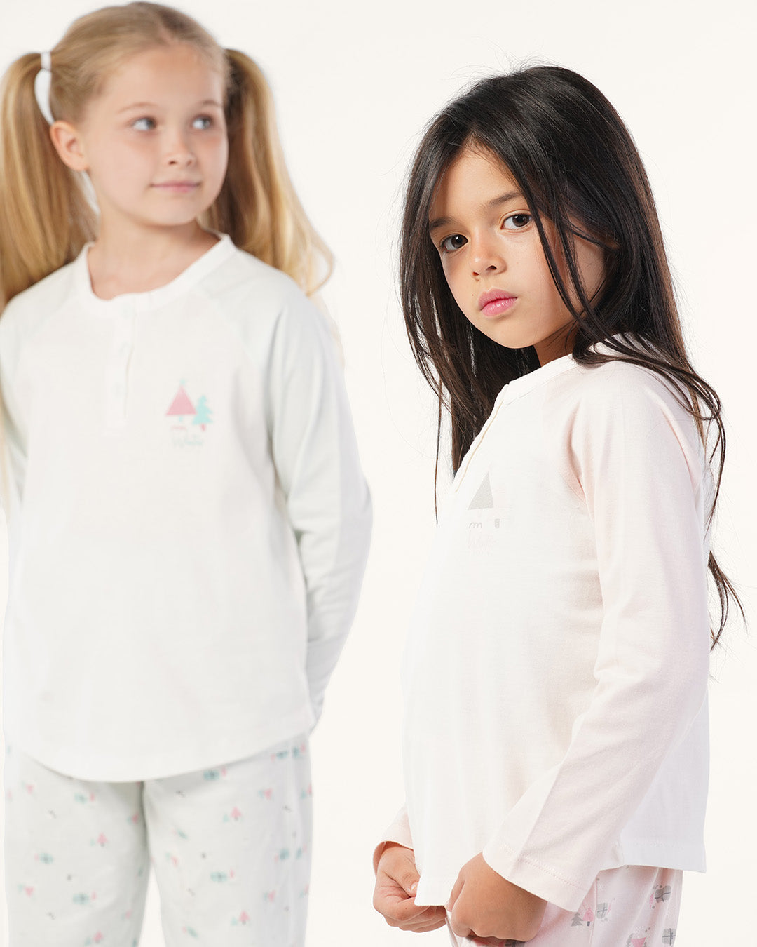 بيجاما بنطلون قطن و توب كم طويل الشتاء قريب