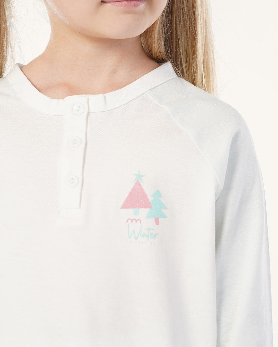 بيجاما بنطلون قطن و توب كم طويل الشتاء قريب