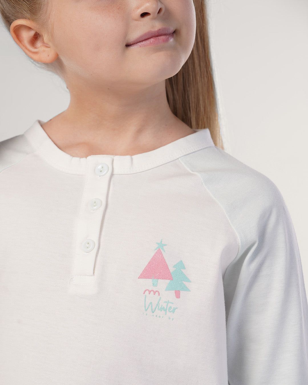 بيجاما بنطلون قطن و توب كم طويل الشتاء قريب