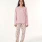 بيجاما بكم و بنطلون قطن ورود