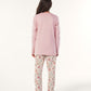 بيجاما بكم و بنطلون قطن ورود