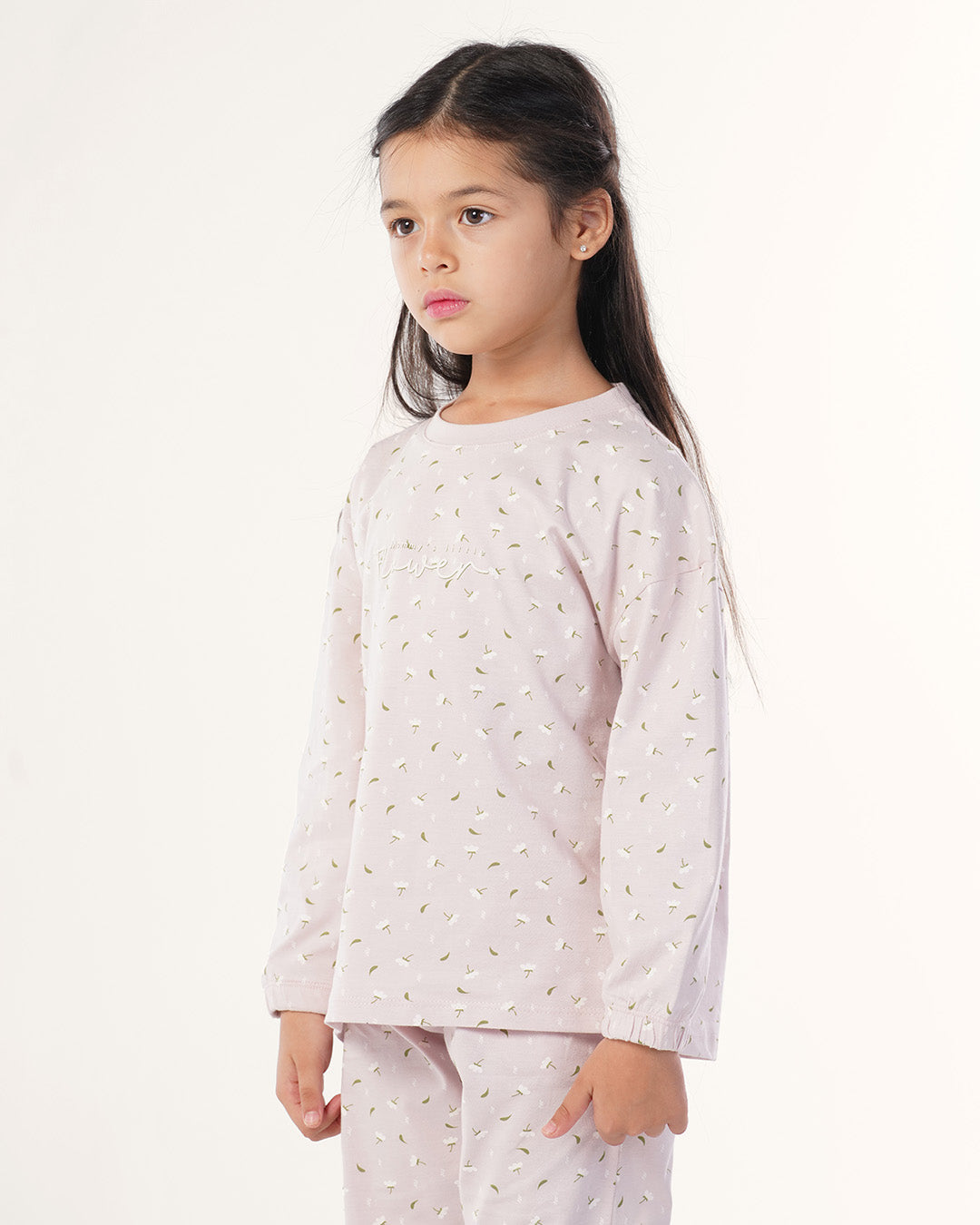 بيجاما بكم و بنطلون قطن ورود