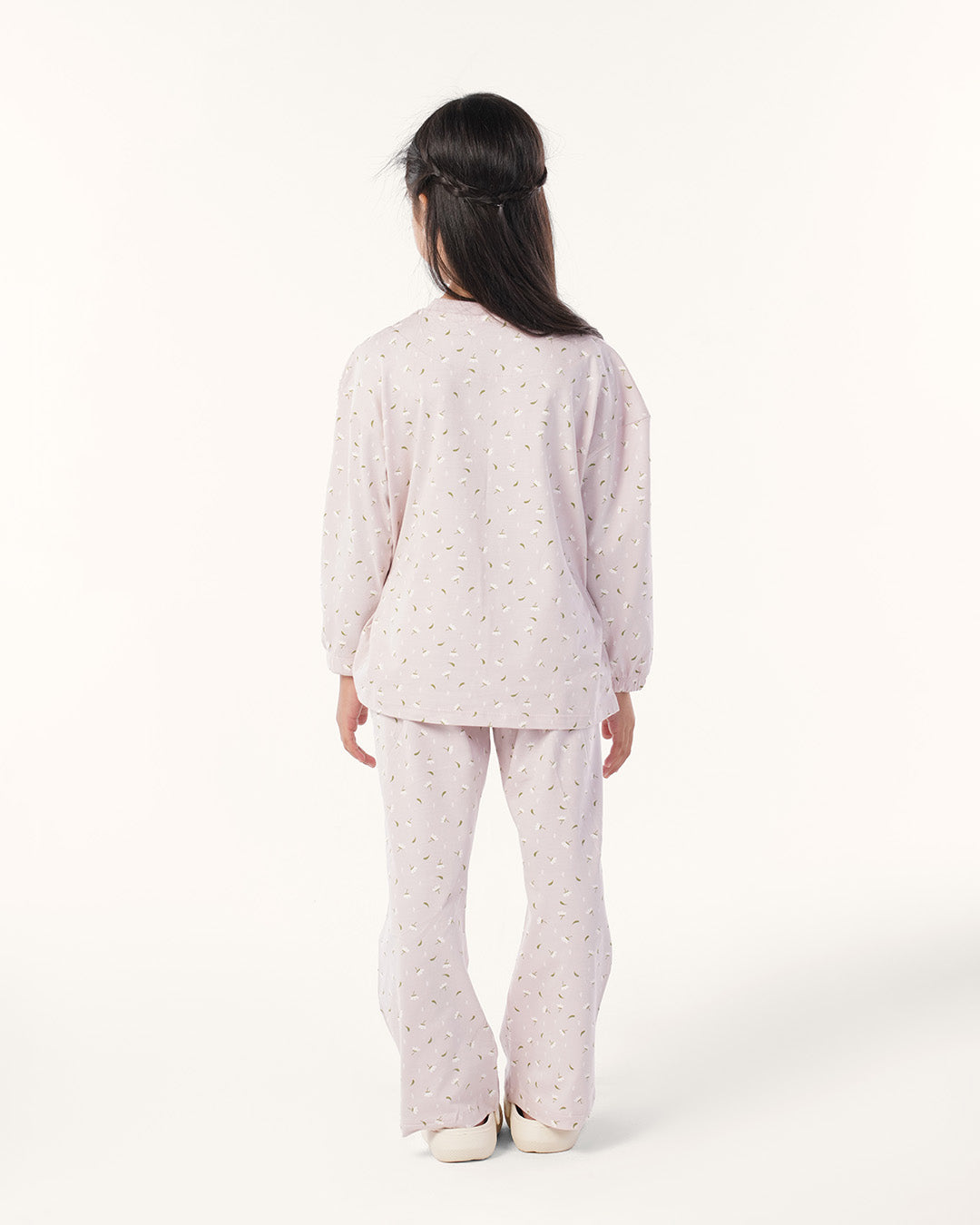 بيجاما بكم و بنطلون قطن ورود