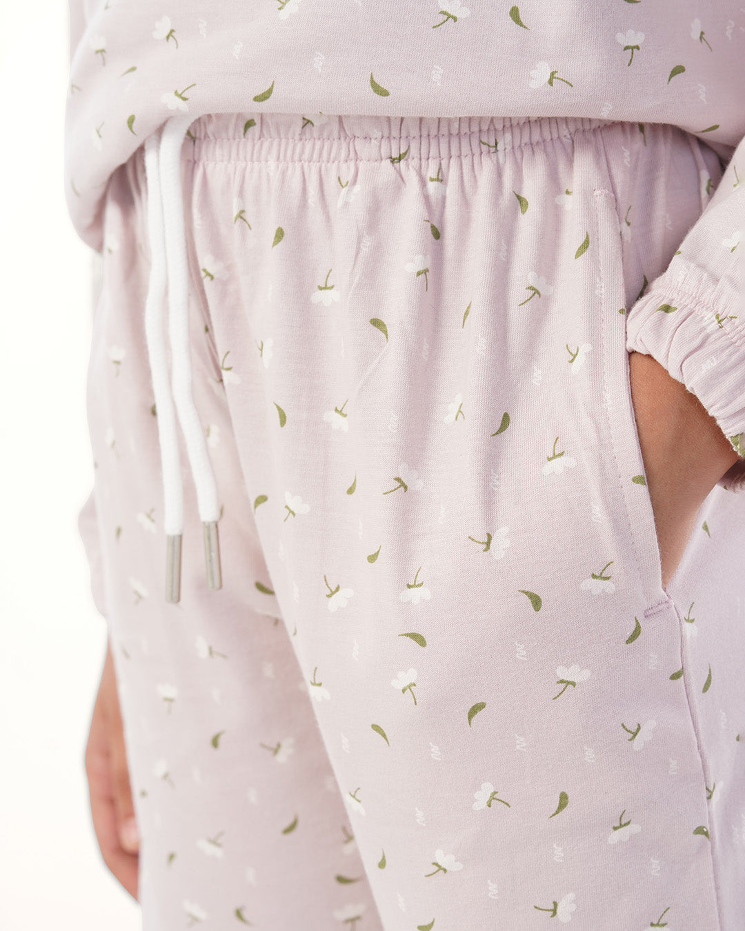 بيجاما بكم و بنطلون قطن ورود