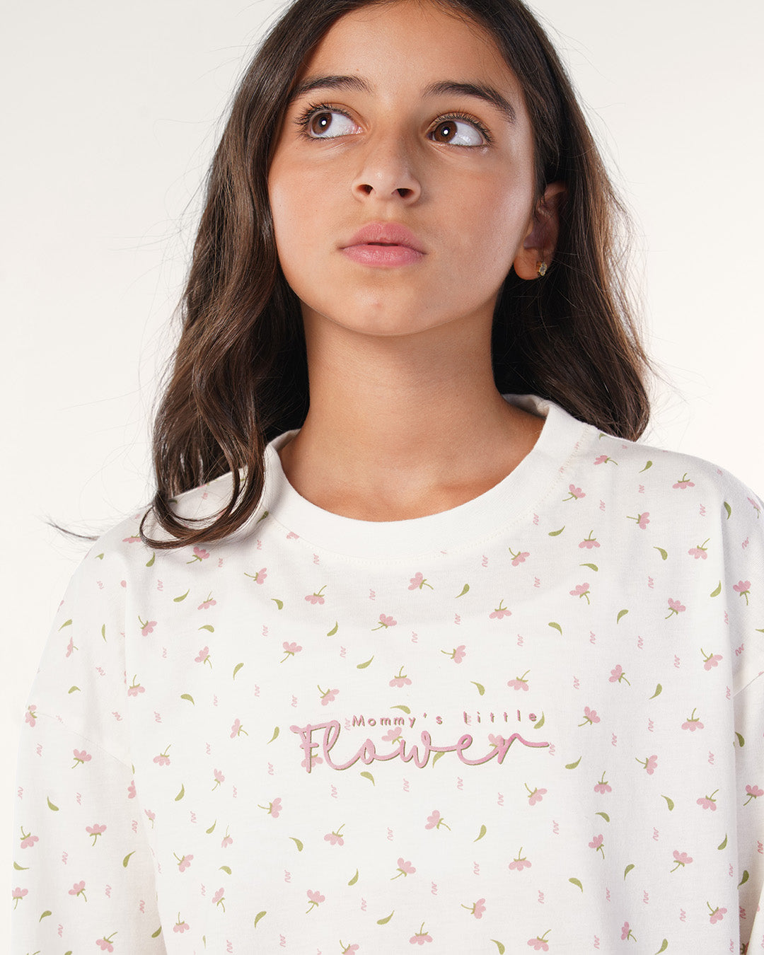 بيجاما بكم و بنطلون قطن ورود