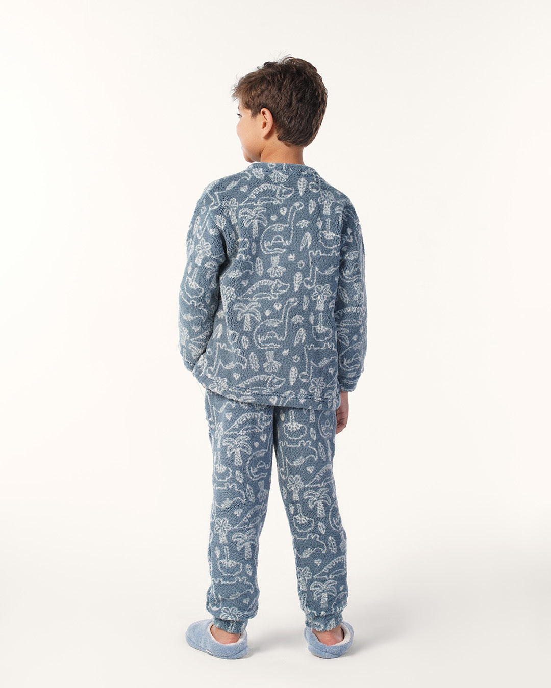 Little Dinosaur Fleece Pajamas
