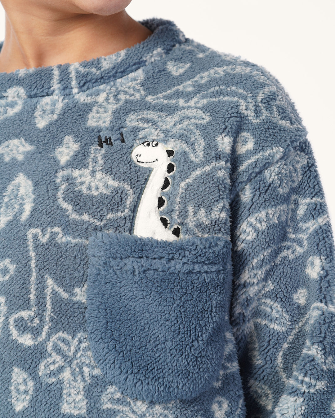 Little Dinosaur Fleece Pajamas