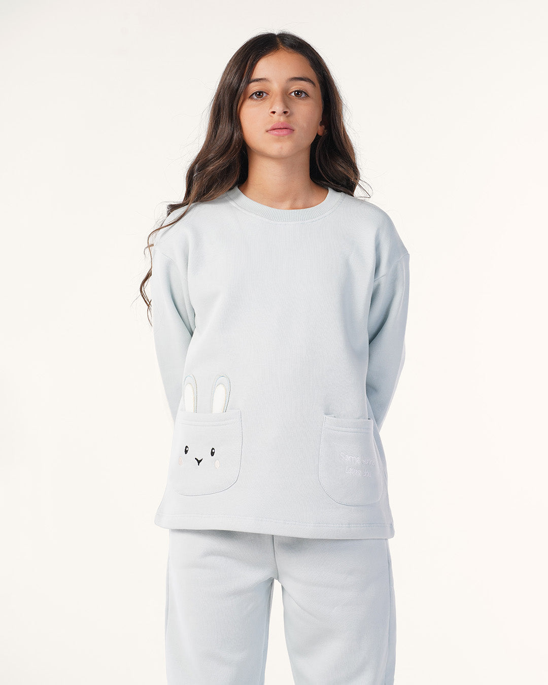 بيجاما بناتي بجيب ارنب