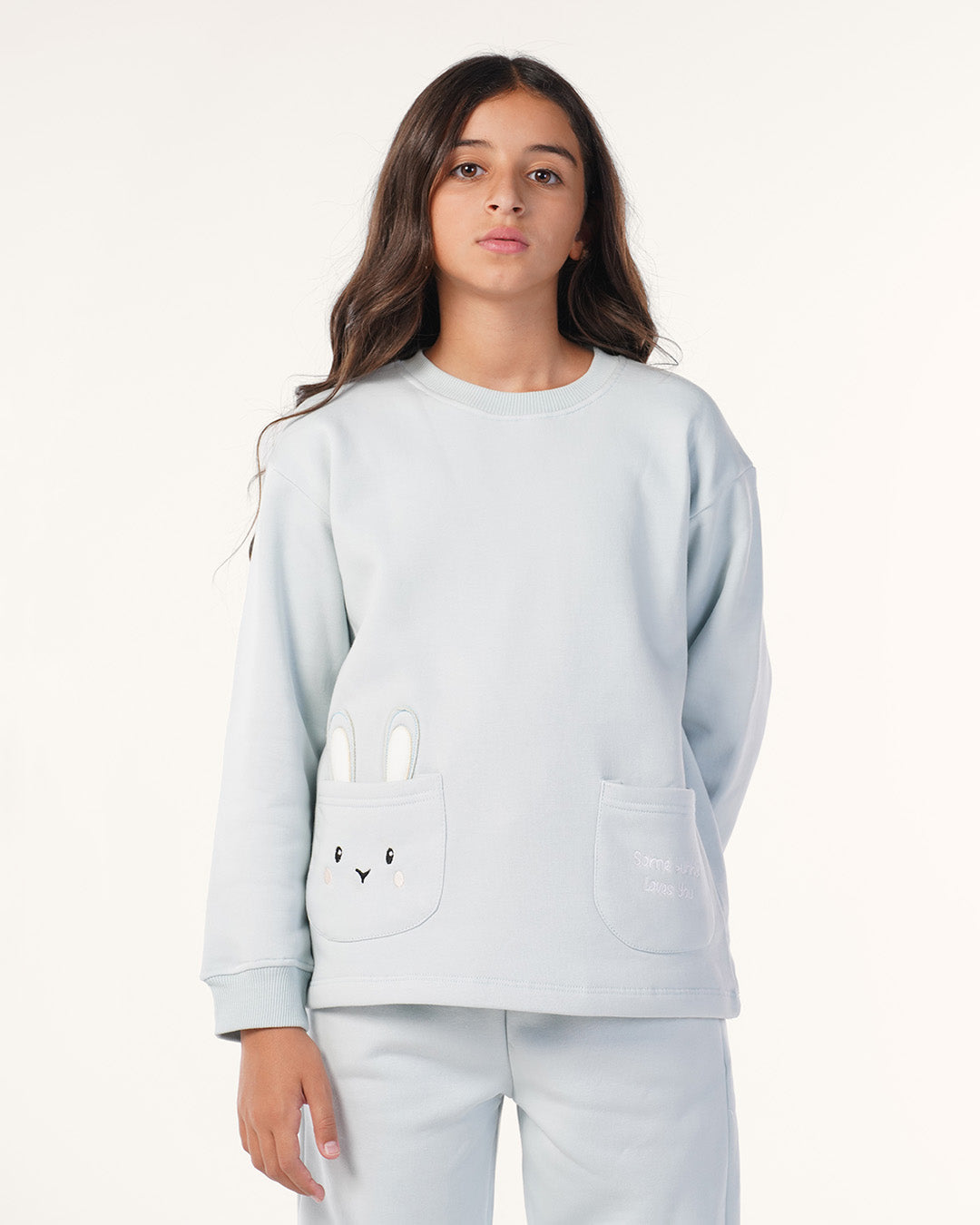 بيجاما بناتي بجيب ارنب