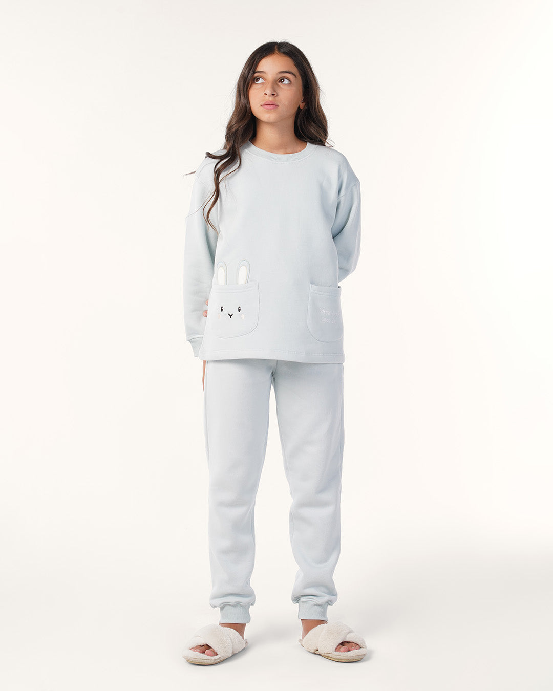 بيجاما بناتي بجيب ارنب