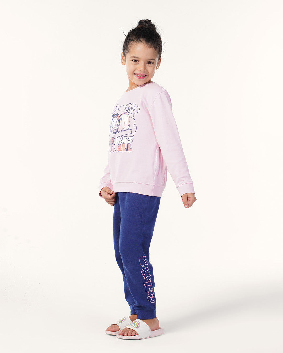 انترلوك Garfield طقم بناتي طباعة