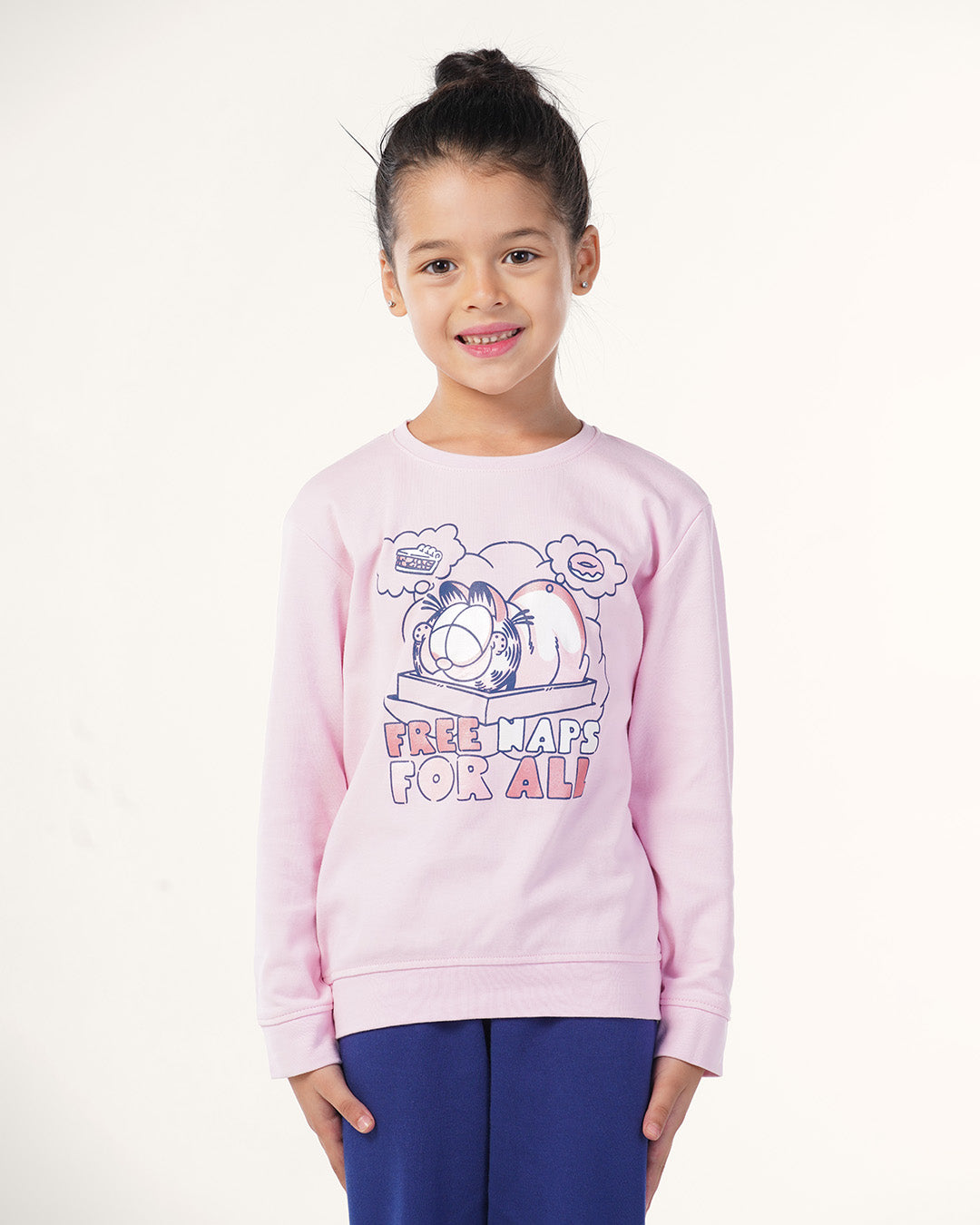 انترلوك Garfield طقم بناتي طباعة