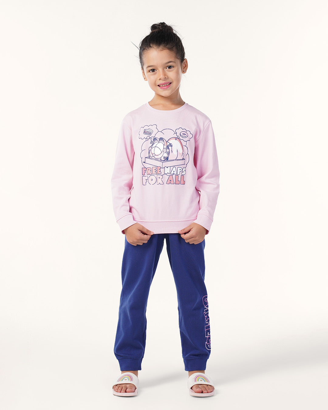 انترلوك Garfield طقم بناتي طباعة