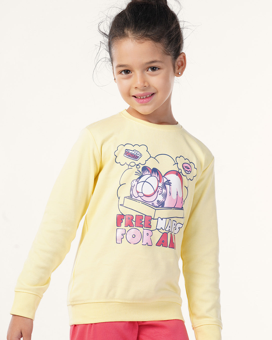 انترلوك Garfield طقم بناتي طباعة