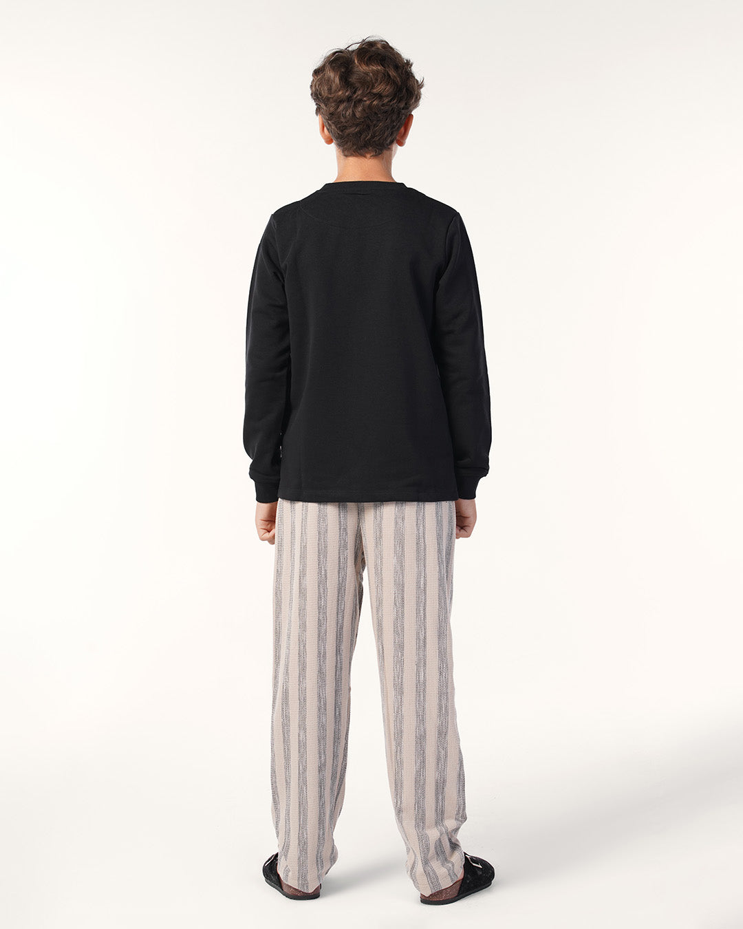 بيجاما بنطلون جاكارد و توب كُم طويل ثعلب