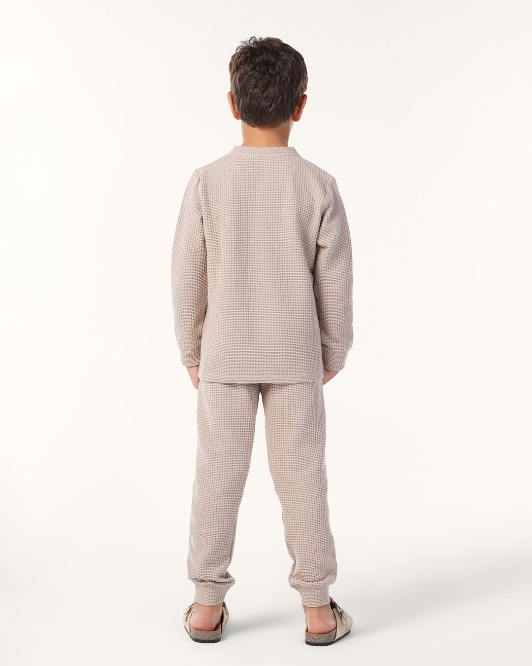 بيجاما بنطلون جاكارد النمر الصغير