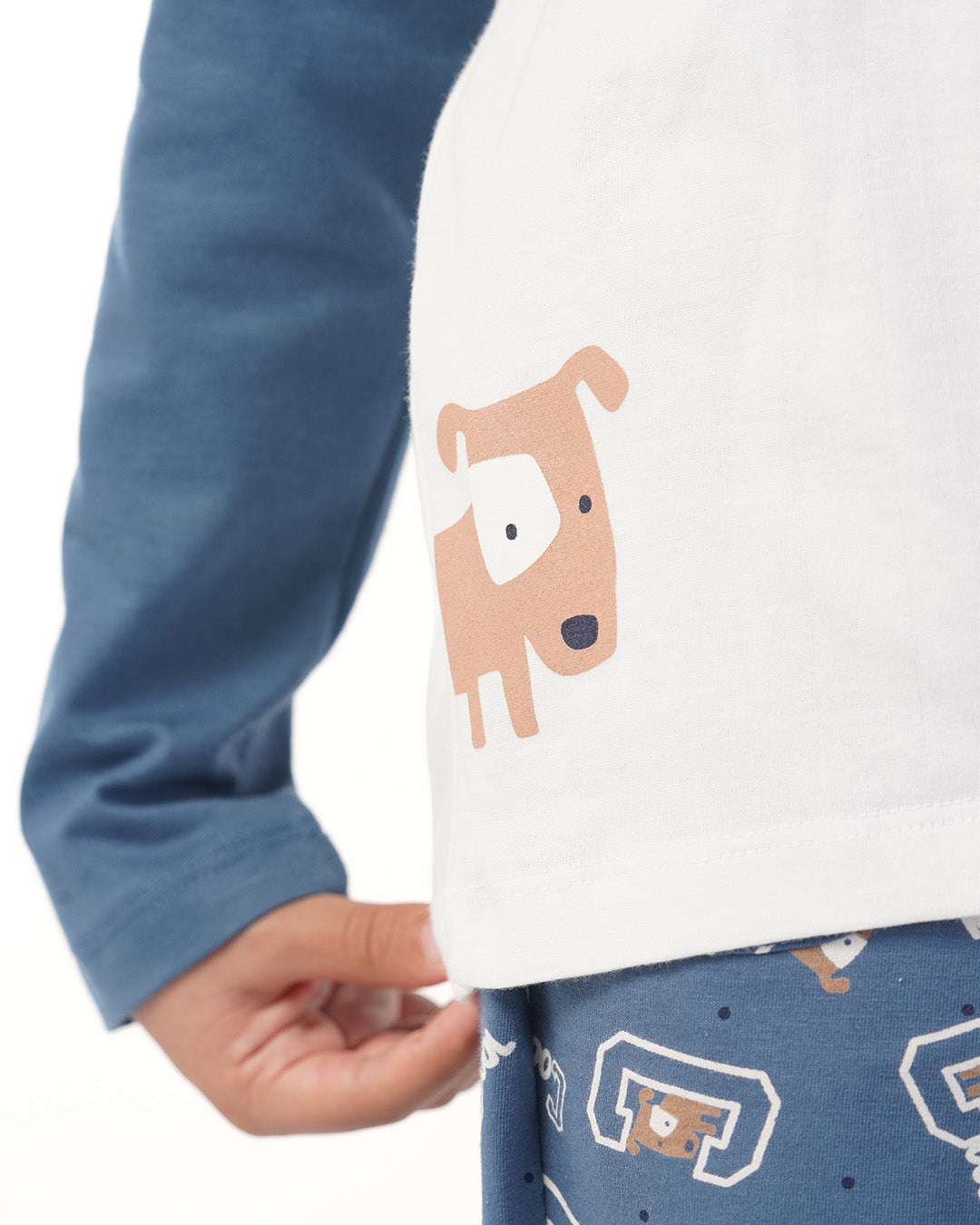 بيجاما بكم رجلان و بنطلون قطن