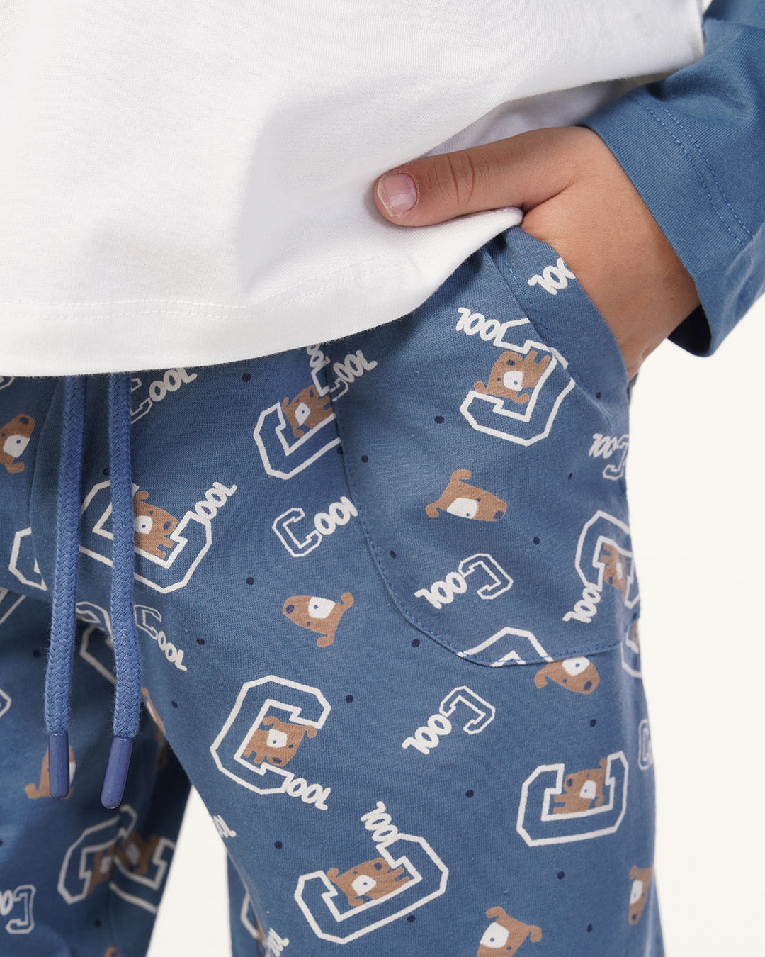 بيجاما بكم رجلان و بنطلون قطن