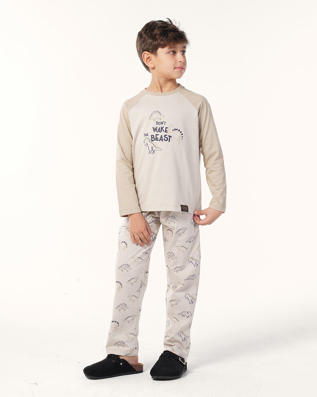 بيجاما بنطلون قطن دينصورات